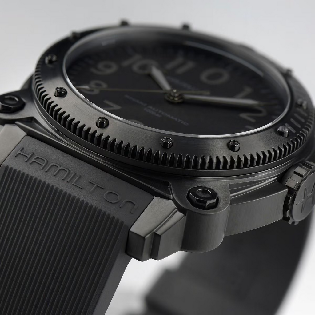 Relógio Hamilton Khaki Navy BeLOWZERO Auto Titanium 46mm - H78505330