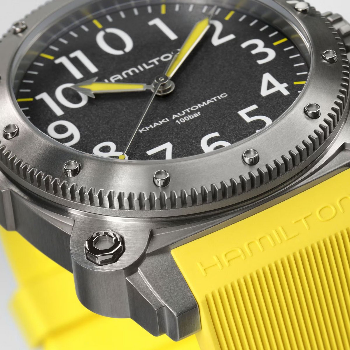 Relógio Hamilton Khaki Navy BeLOWZERO Auto Titanium 46mm - H78535380
