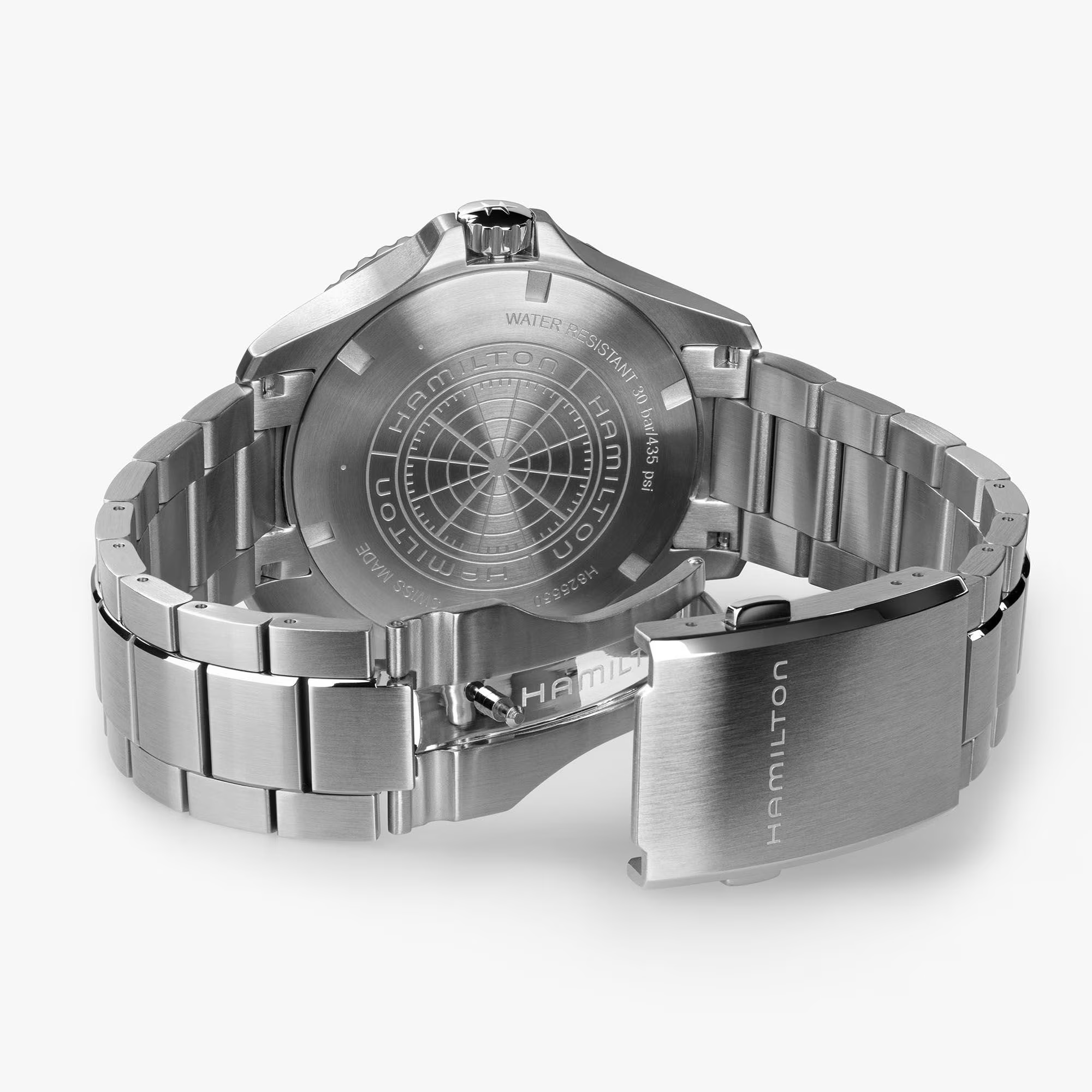 Relógio Hamilton Khaki Navy Scuba Auto GMT 43mm - H82555130