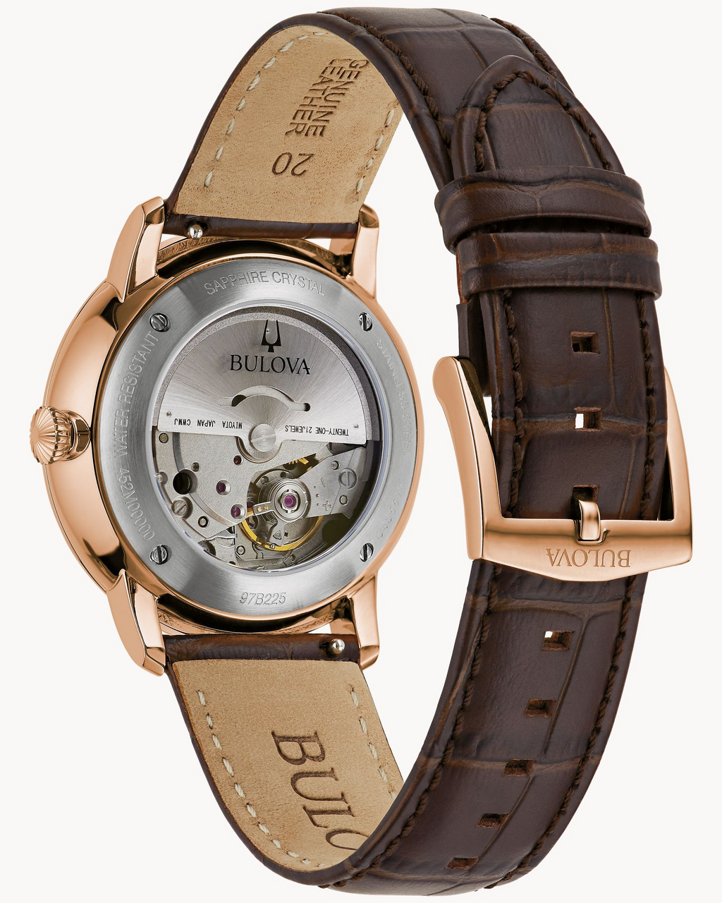 Bulova Hudson Automatic Watch - 97B225
