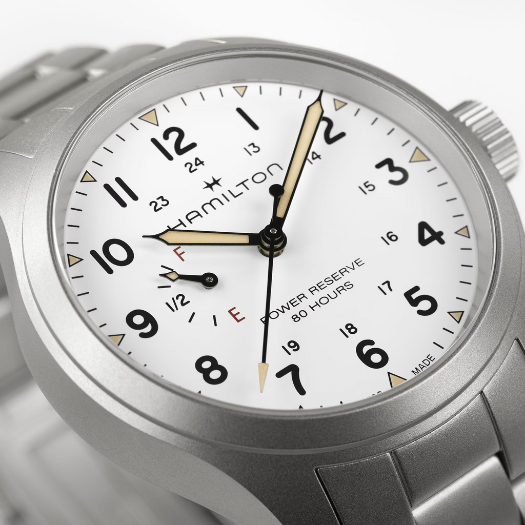 Relógio Hamilton Khaki Field - Relógio Hamilton Khaki Field Mechanical Power Reserve 40mm - H69509110