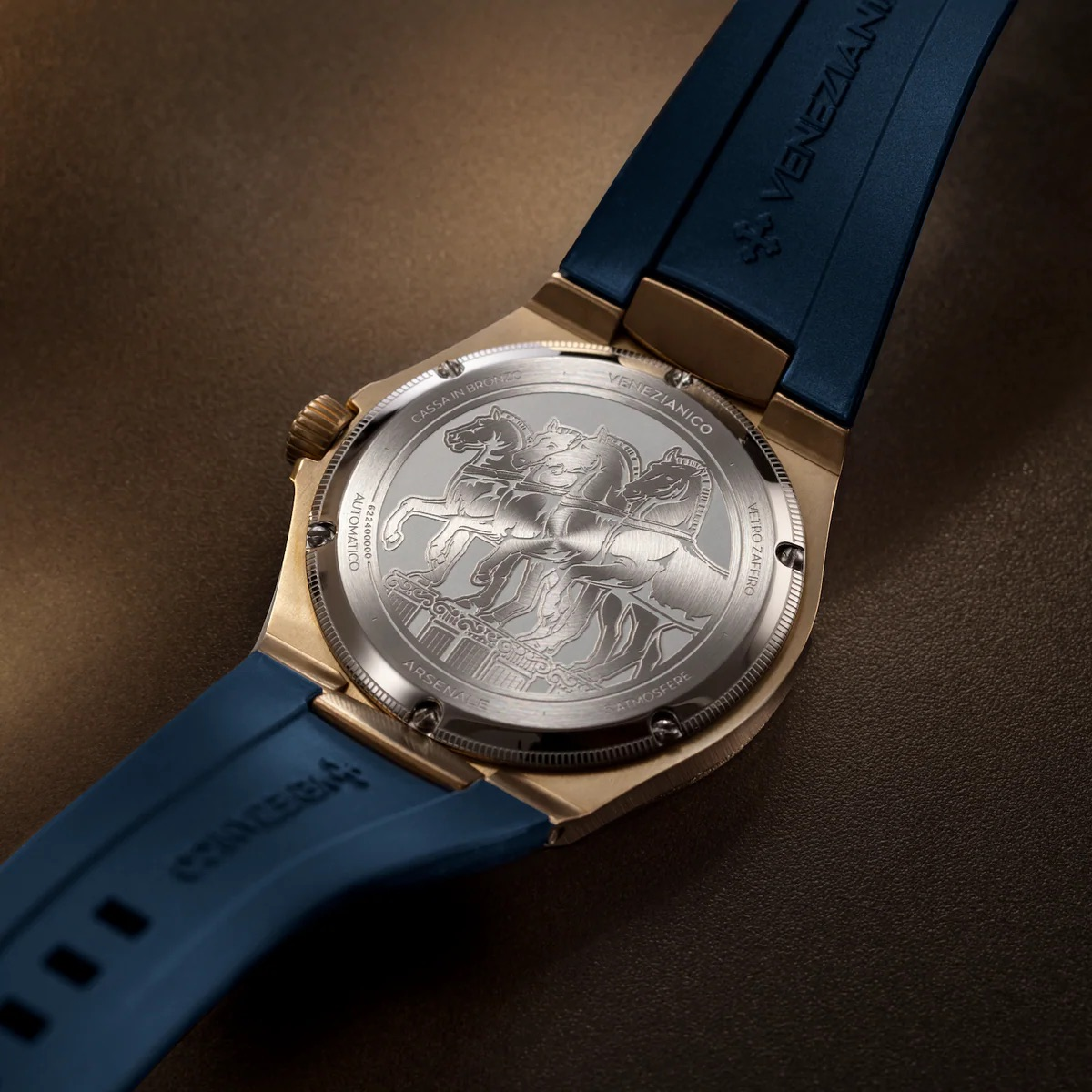 Relógio Venezianico Arsenale Bronze - 6221556