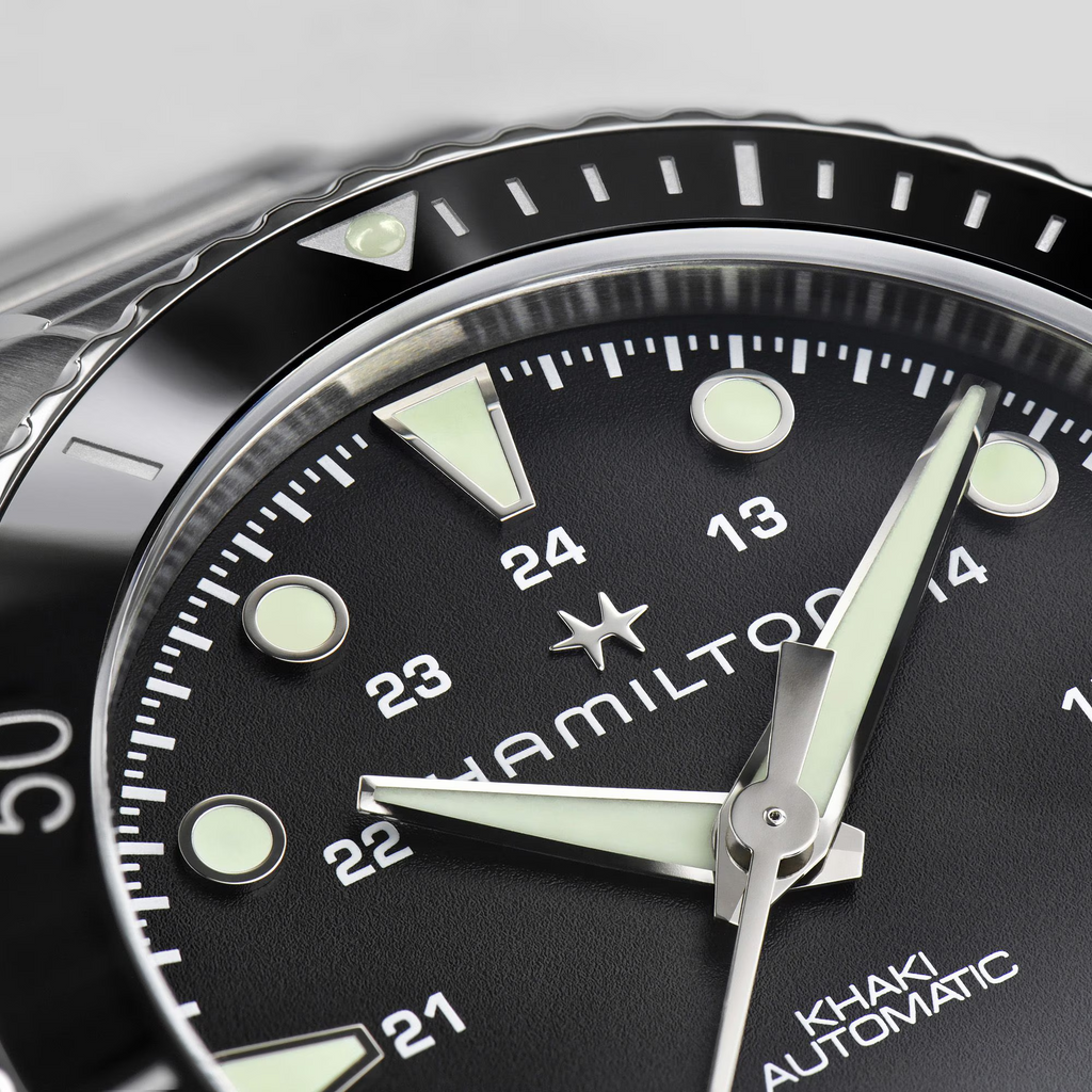 RelógioRelógio Hamilton Khaki Navy Scuba Auto 43mm - H82515130 Hamilton Khaki Navy -