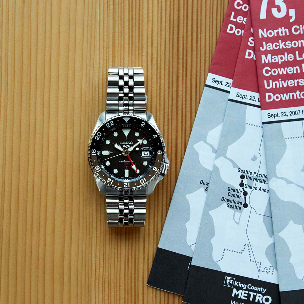 Relógio Seiko 5 Sports GTM - SSK001K1
