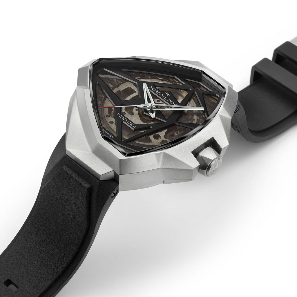 Relógio Hamilton Ventura Edge Skeleton 51mm x 47mm - H24635330