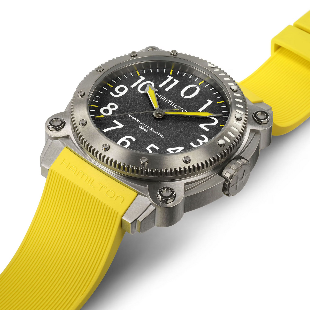 Relógio Hamilton Khaki Navy BeLOWZERO Auto Titanium 46mm - H78535380