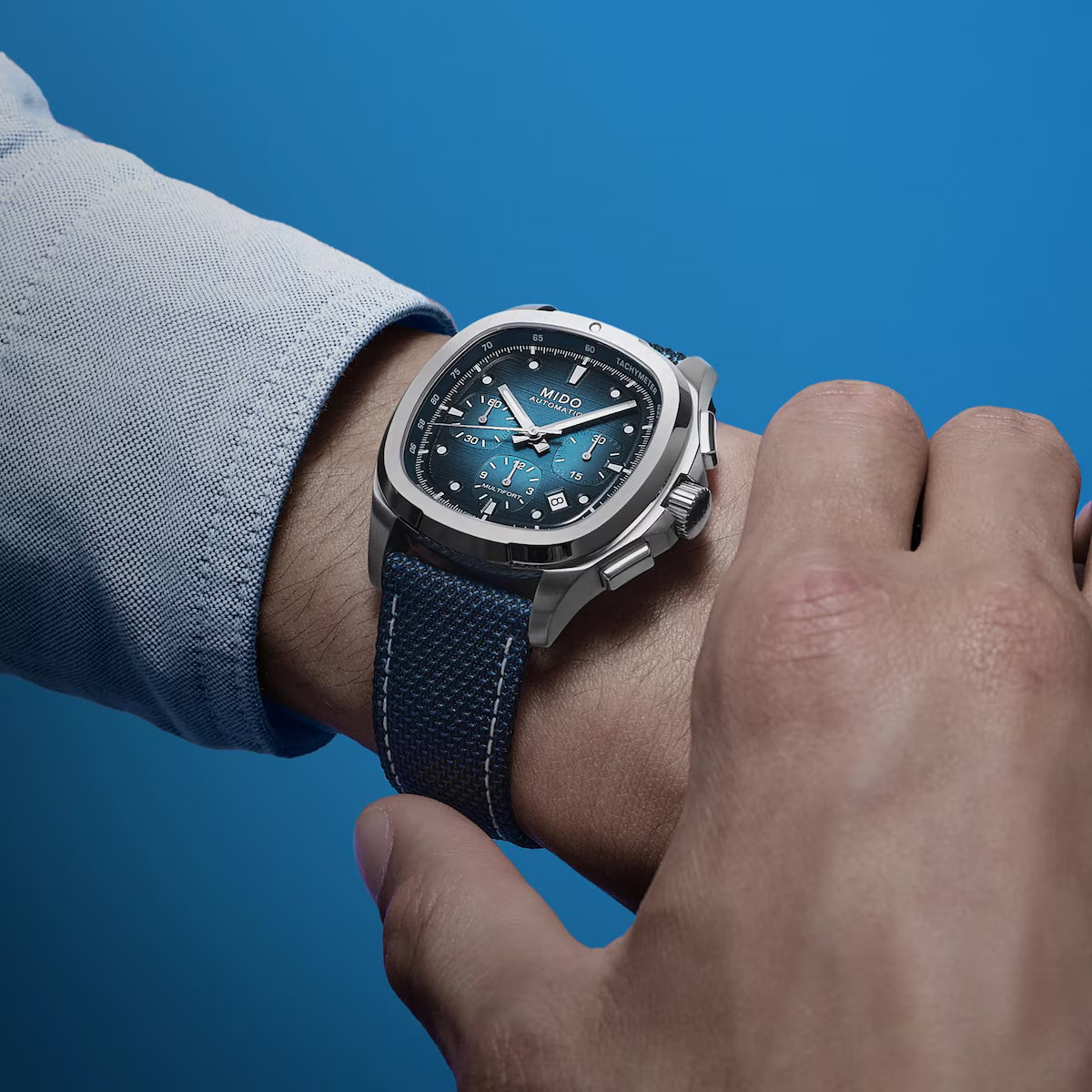 Mido Multifort TV Chronograph Watch - M049.527.11.041.00