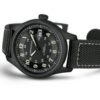 Relógio Hamilton Khaki Field Titanium Auto 42mm - H70575733