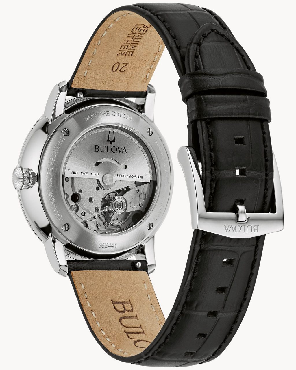 Bulova Hudson Automatic Watch - 96B441
