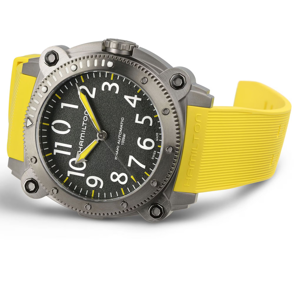 Relógio Hamilton Khaki Navy BeLOWZERO Auto Titanium 46mm - H78535380