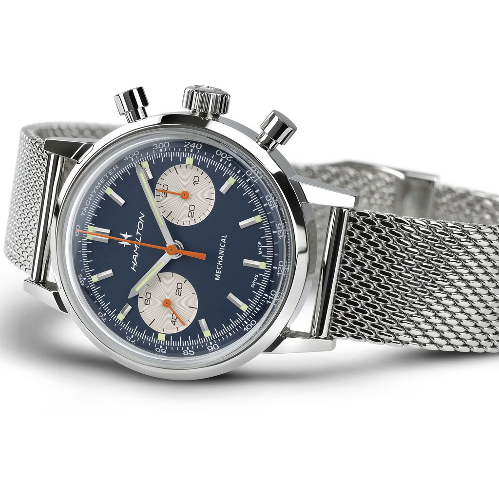 Relógio Hamilton American Classic Intra-matic Chronograph H 40mm - H38429541