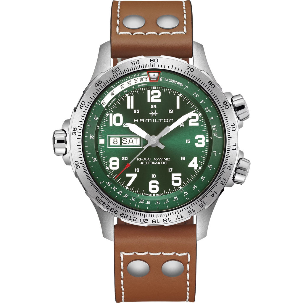 Relógio Hamilton Khaki Aviation X-Wind Day Date Automatico 45mm - H77735560