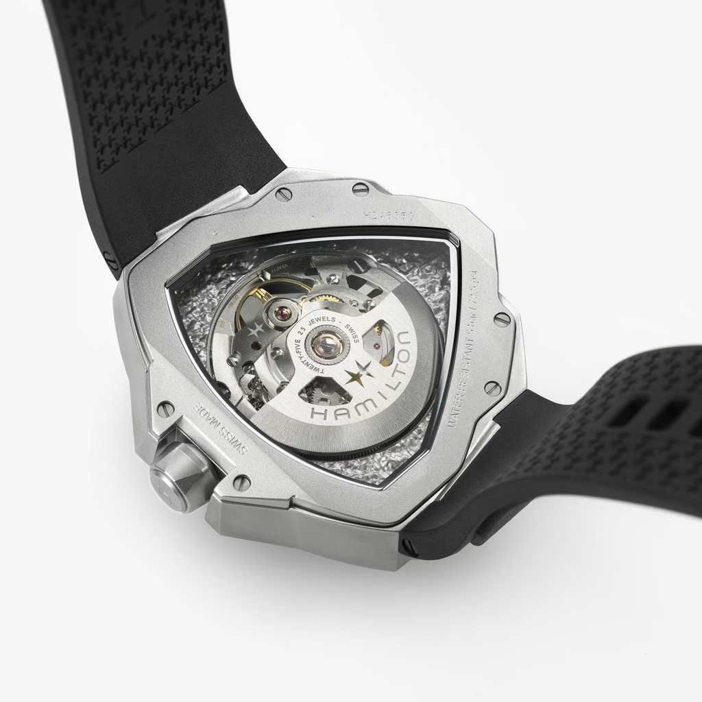 Relógio Hamilton Ventura Edge Skeleton 51mm x 47mm - H24635330