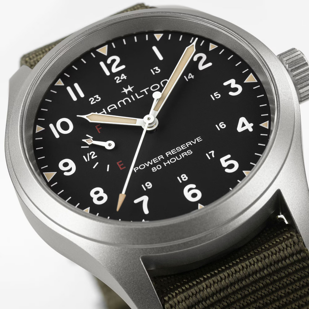 Relógio Hamilton  Khaki Field Mechanical Power Reserve 40mm - H69509930