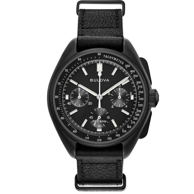 Reloj Bulova Lunar Pilot 45 mm. Negro - 98A186