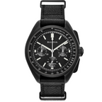Reloj Bulova Lunar Pilot 45 mm. Negro - 98A186