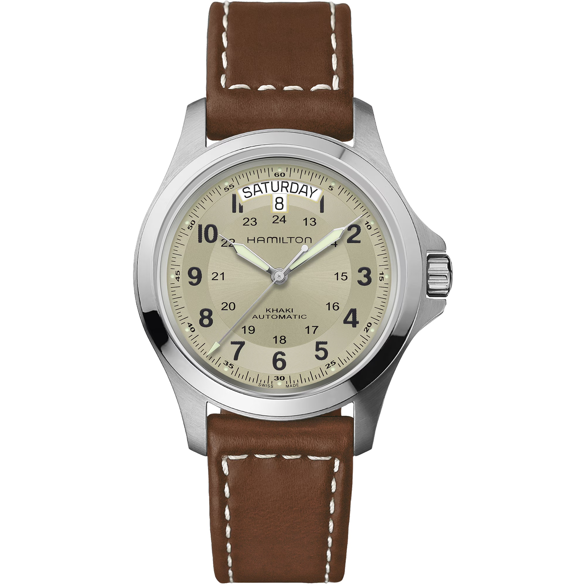 Relógio Hamilton Khaki Field King Auto - H64455523