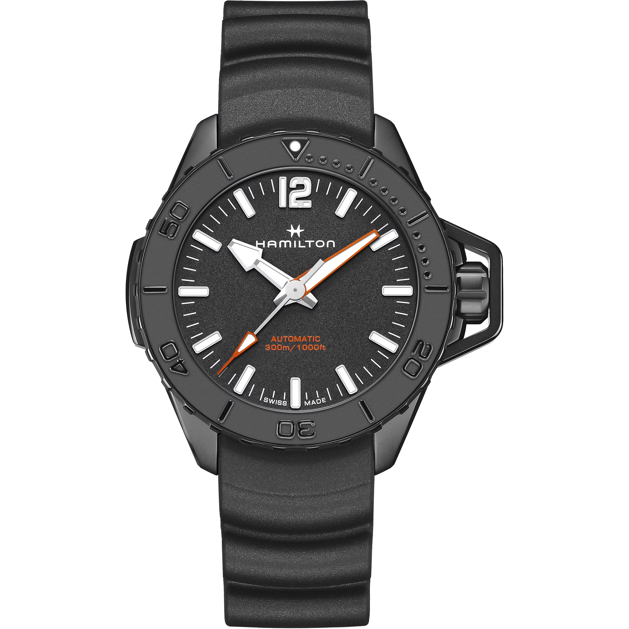 Relógio Hamilton Khaki Navy Frogman Auto 46mm - H77855330