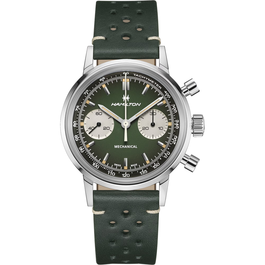 Relógio Hamilton American Classic Intra-matic Chronograph H 40mm - H38429861