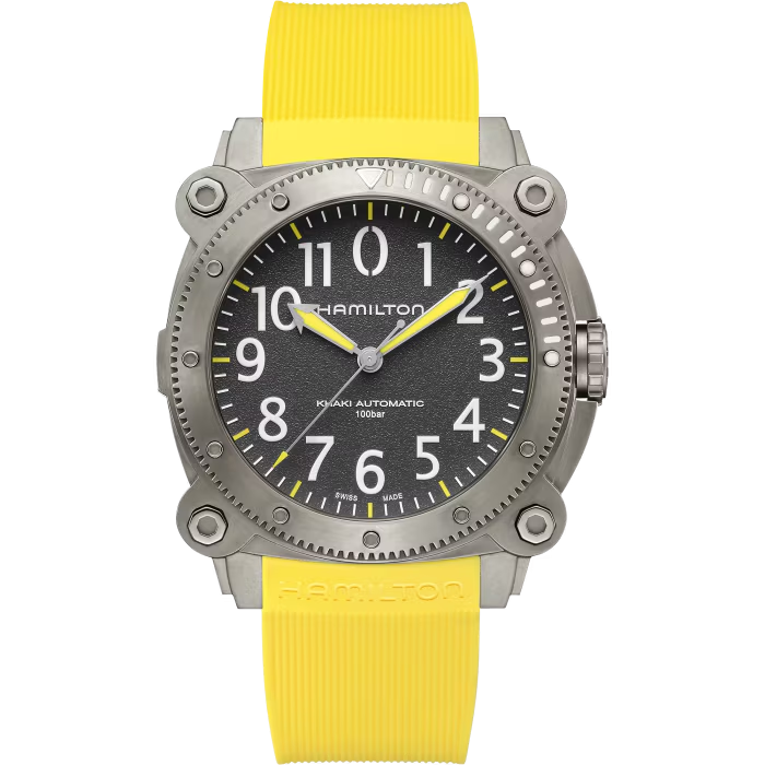 Relógio Hamilton Khaki Navy BeLOWZERO Auto Titanium 46mm - H78535380