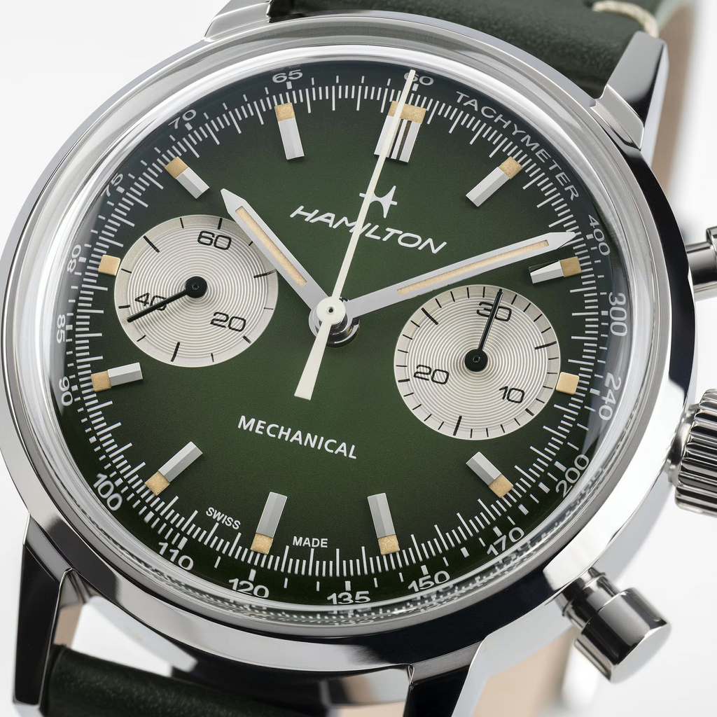 Relógio Hamilton American Classic Intra-matic Chronograph H 40mm - H38429861