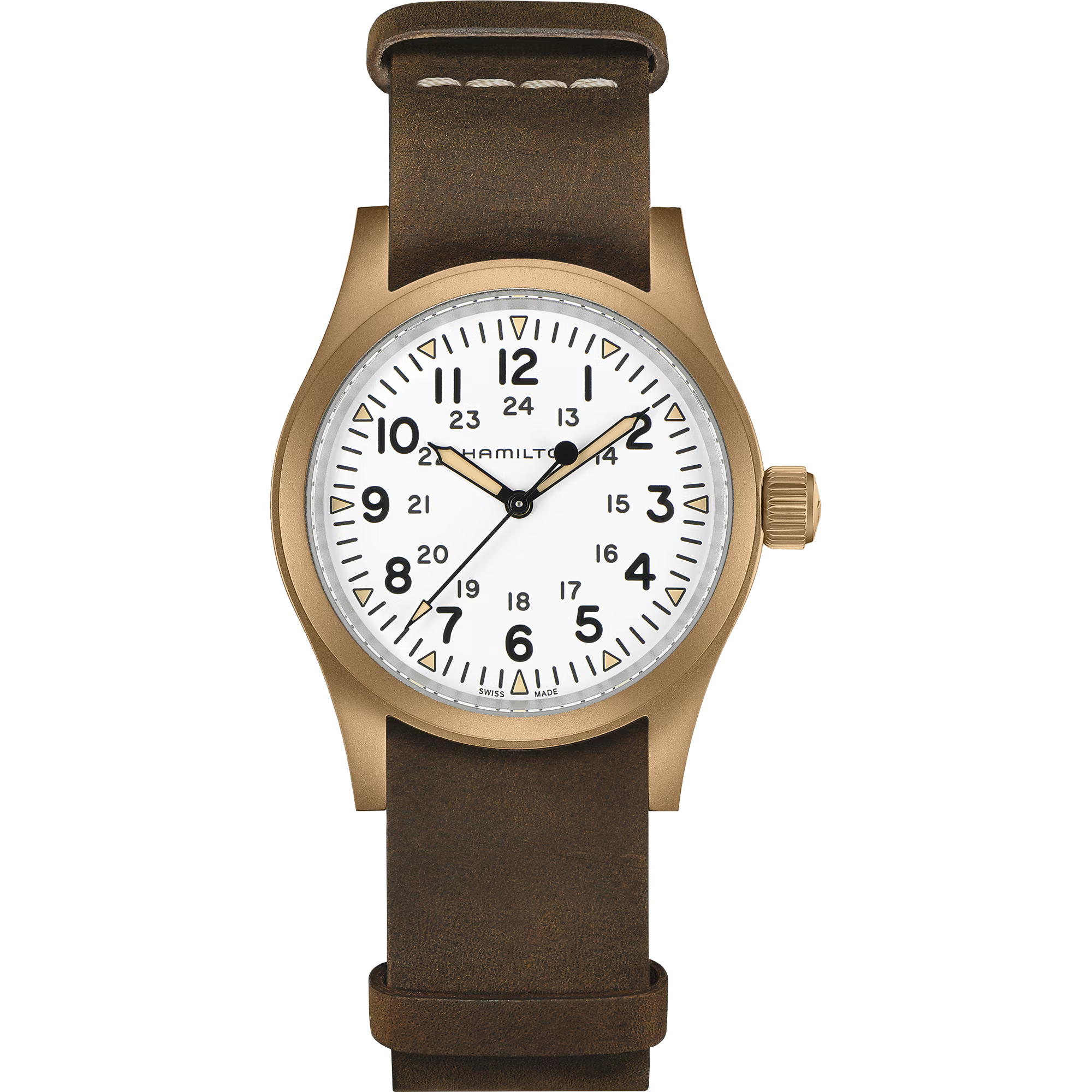 Relógio Hamilton  Khaki Field Mechanical Bronze 38mm - H69459510