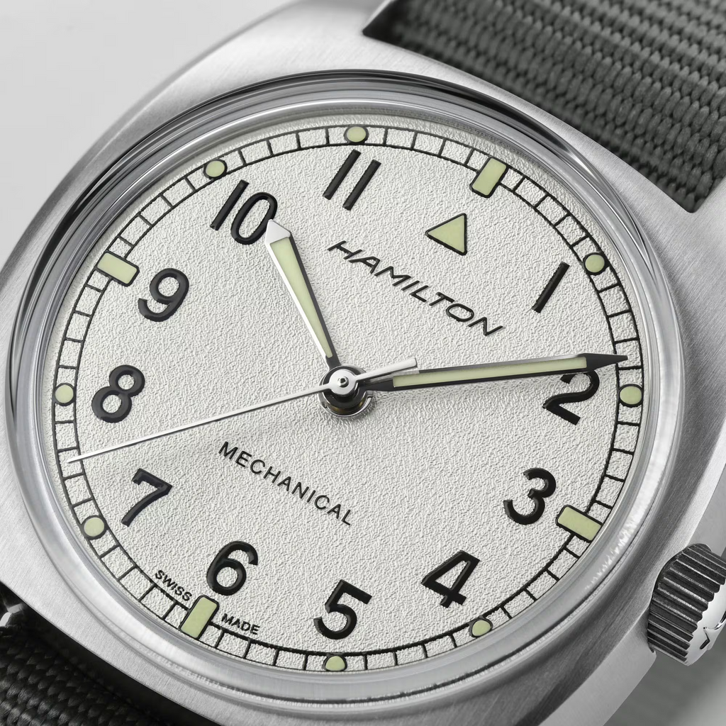 Relógio Hamilton Khaki Aviation Pilot Pioneer Mecanico 36mm x 33mm - H76419951