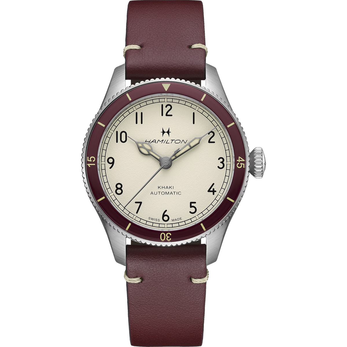 Relógio Hamilton Khaki Aviation Pilot Pioneer 38mm - H76265810
