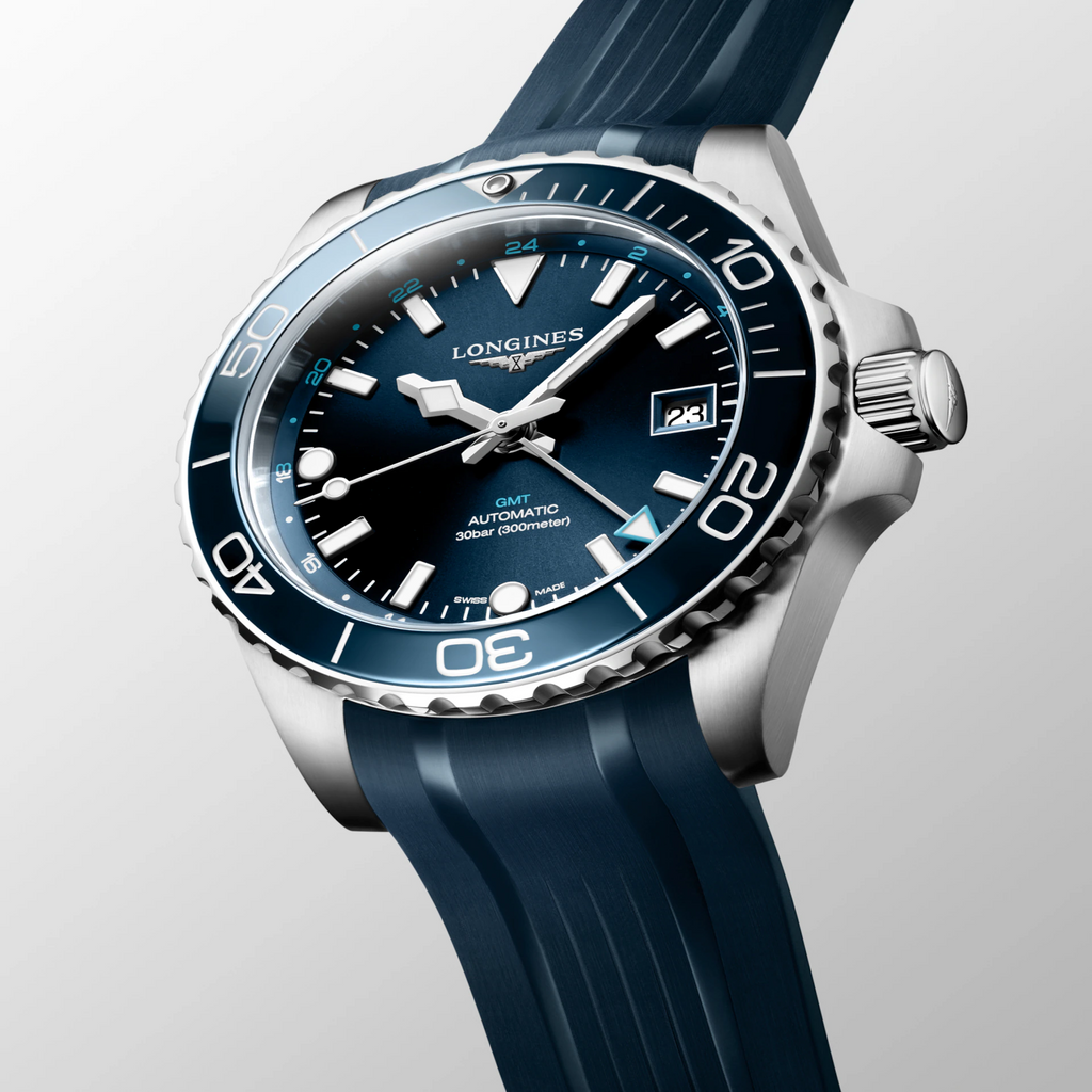 Longines HydroConquest GMT Watch - L3.890.4.96.9