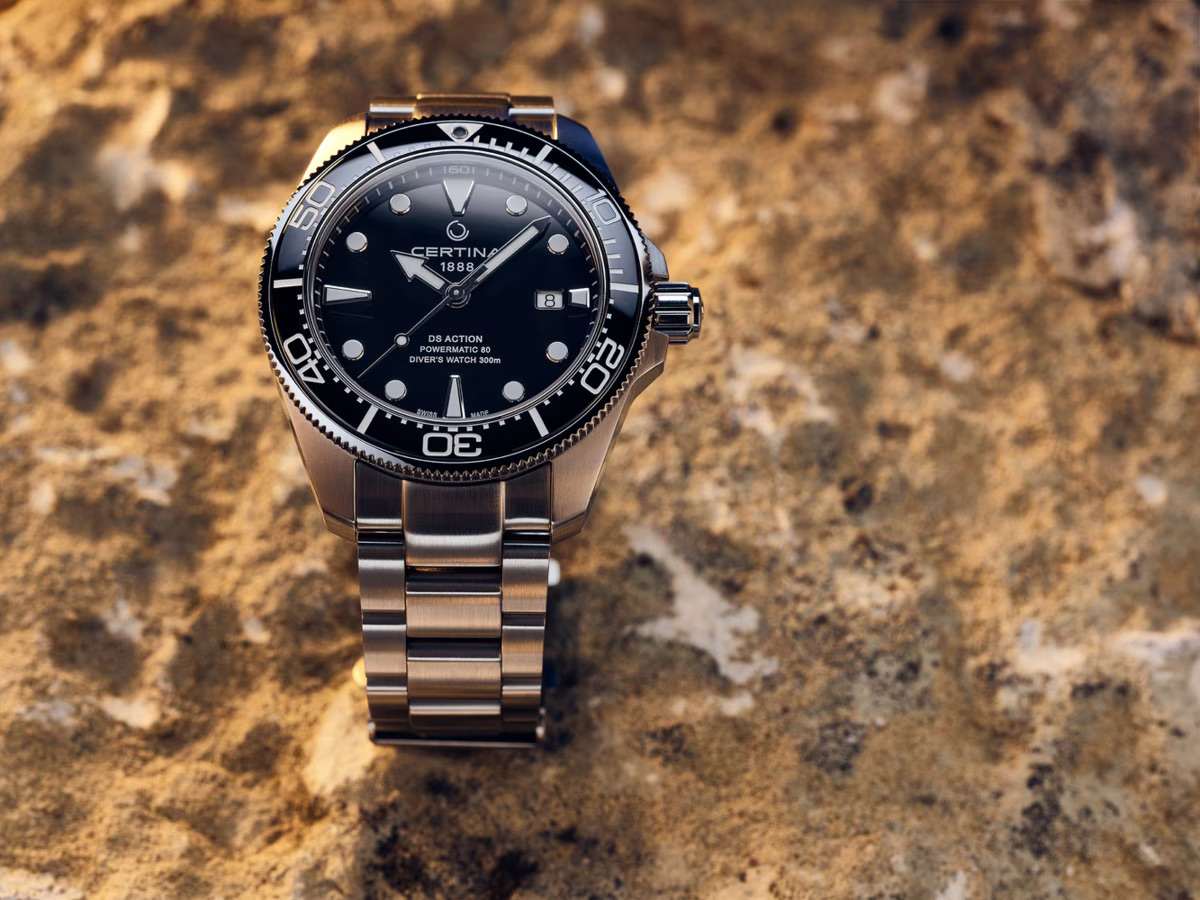 Relógio Certina DS Action Diver 43 mm Powermatic 80 - C032.607.11.051.00