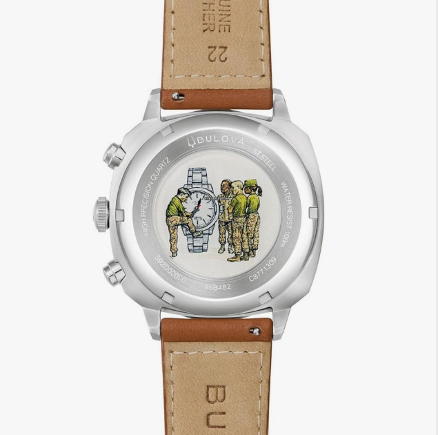 Reloj Bulova Military Chrono - 96B482