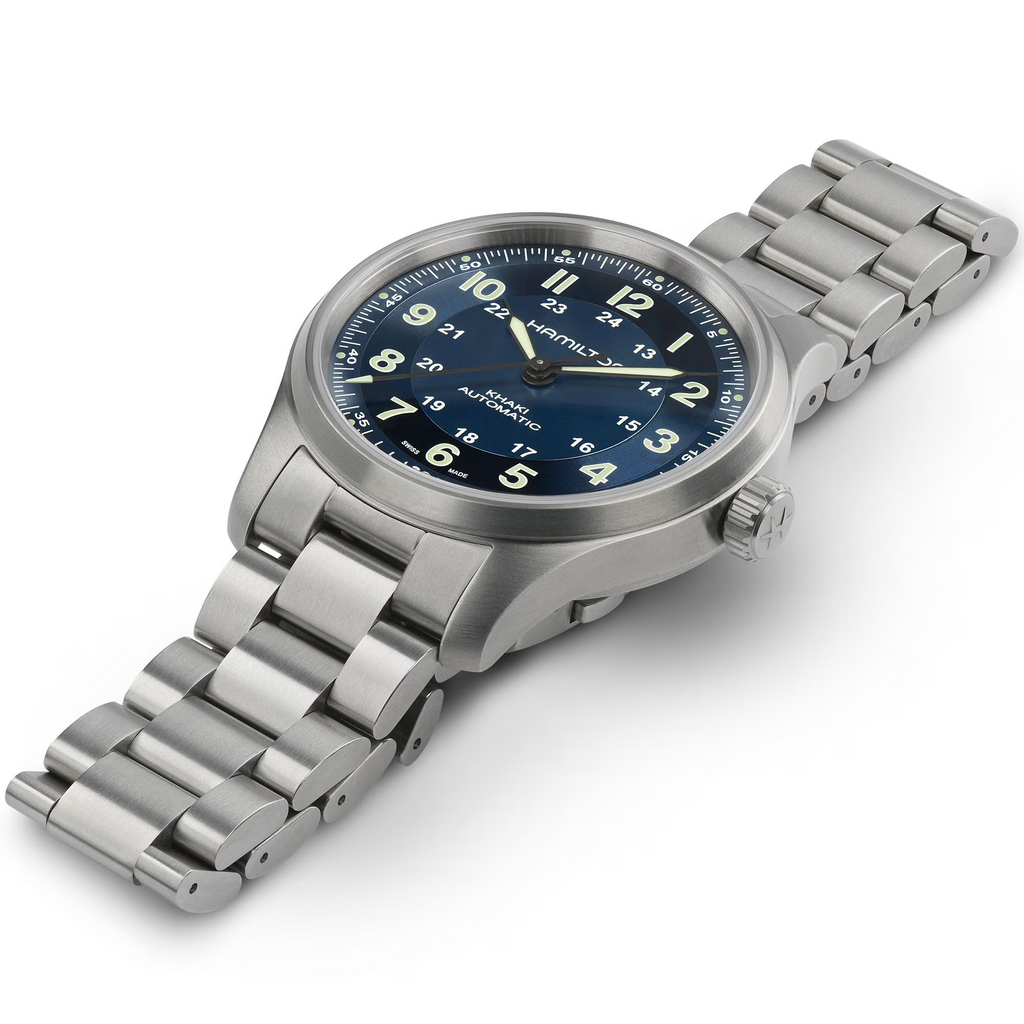 Relógio Hamilton Khaki Field Titanium Auto 42mm - H70545140