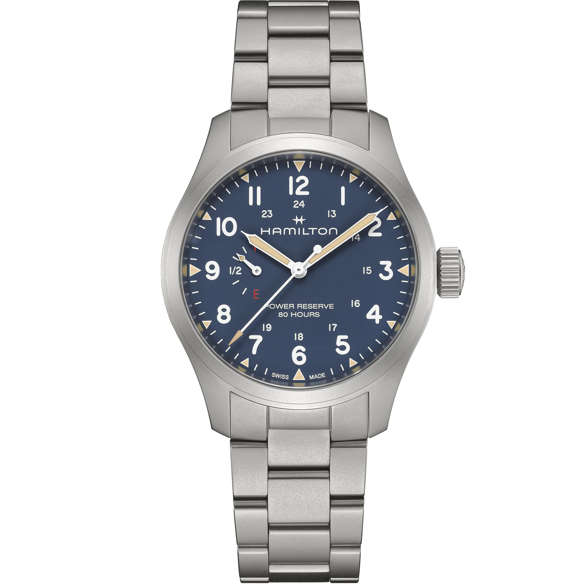 Relógio Hamilton Khaki Field Power Reserve 40mm - H69509140