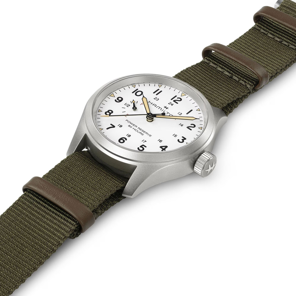 Relógio Hamilton Khaki Field Mechanical Power Reserve 40mm - H69509910