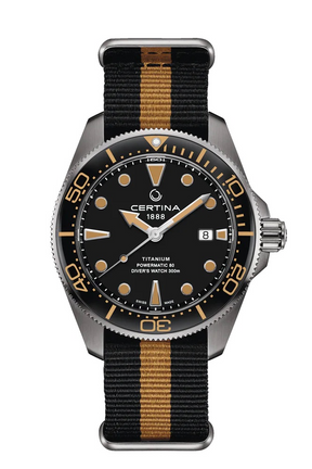 Relógio Certina DS Action  Diver 43 mm Powermatic 80 - C032.607.48.051.00