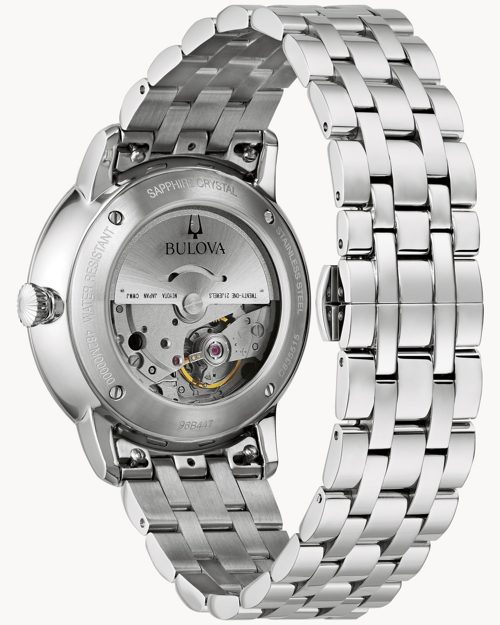 Bulova Hudson Automatic Watch - 96B447