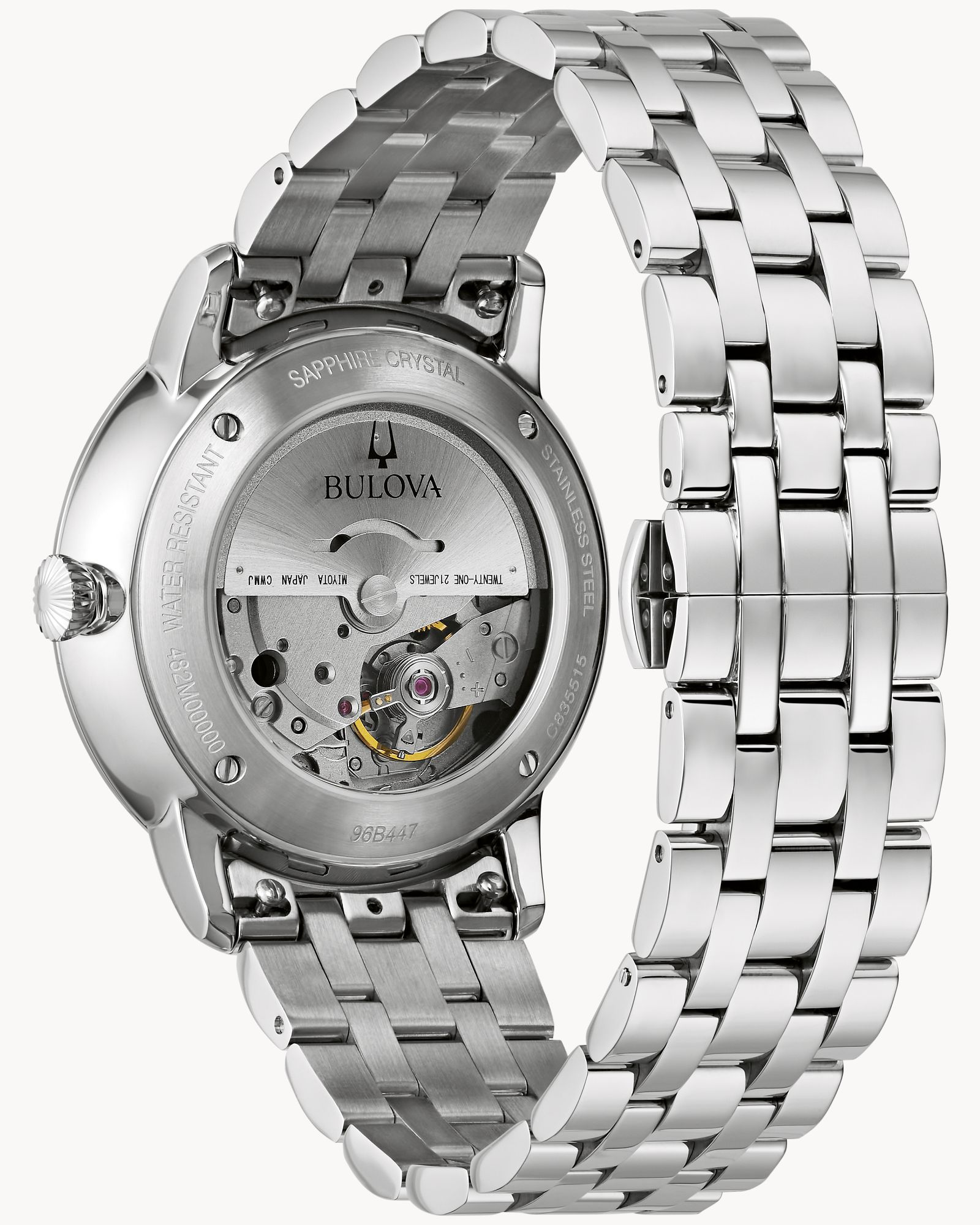 Bulova Hudson Automatic Watch - 96B447