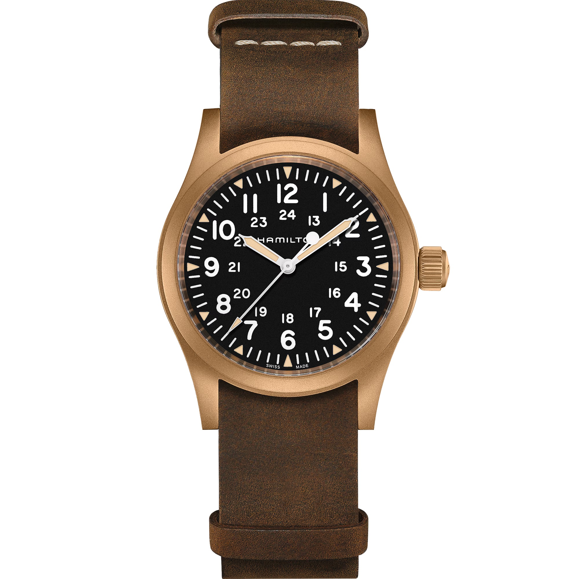 Relógio Hamilton Khaki Field Mechanical Bronze - H69459530