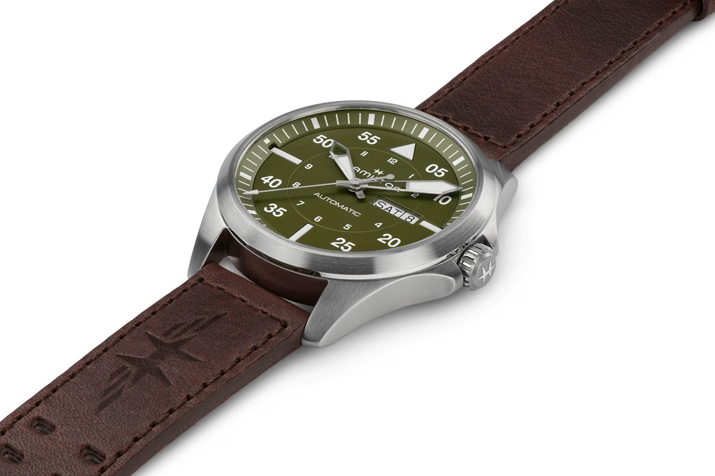 Relógio Hamilton Khaki Aviation Pilot Day Date Automatico 42mm - H64635560