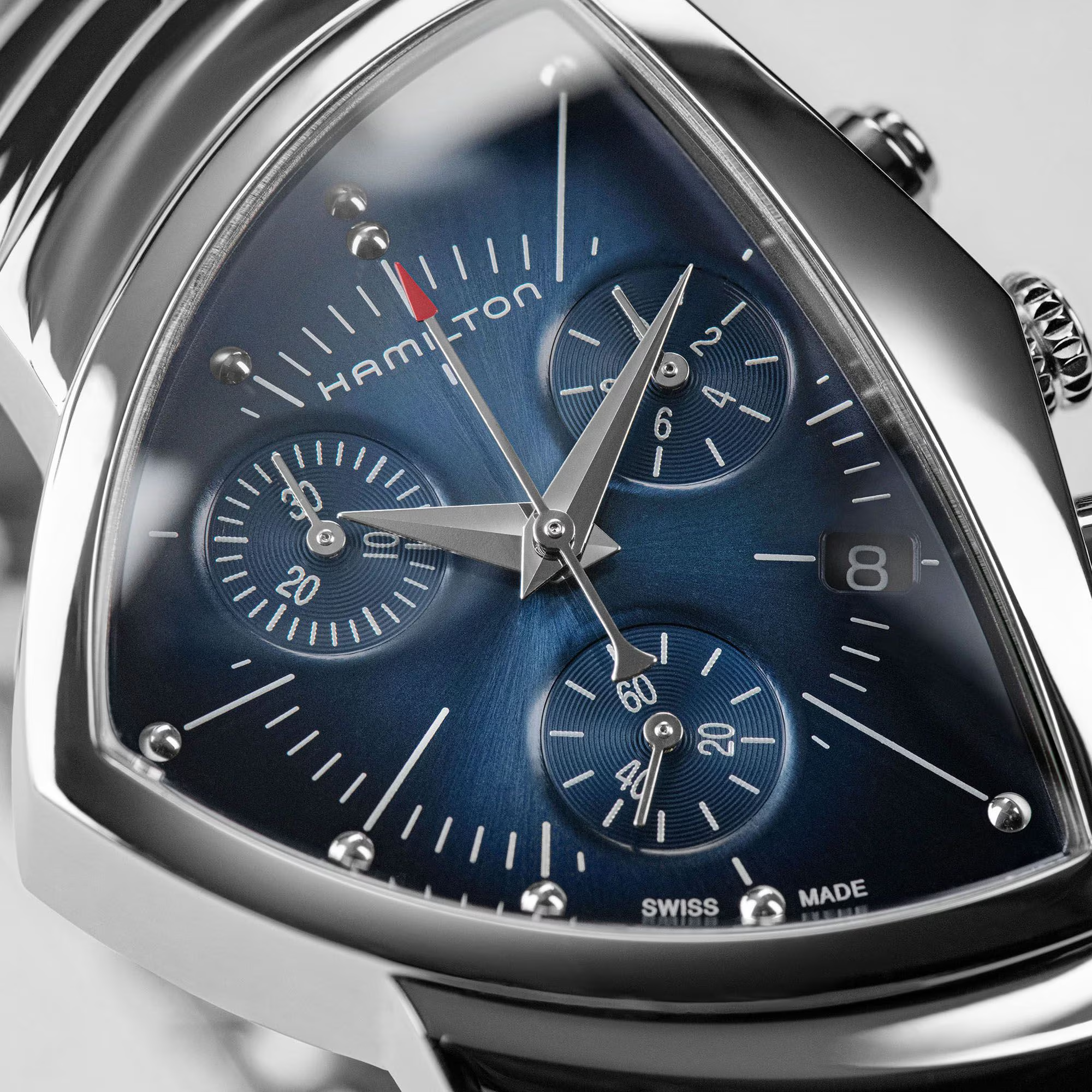 Relógio Hamilton Ventura Chrono Quartz 32mm x 50mm - H24432141