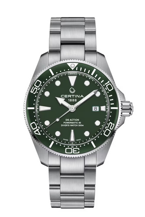 Relógio Certina DS Action Diver 43 mm Powermatic 80 - C032.607.11.091.00