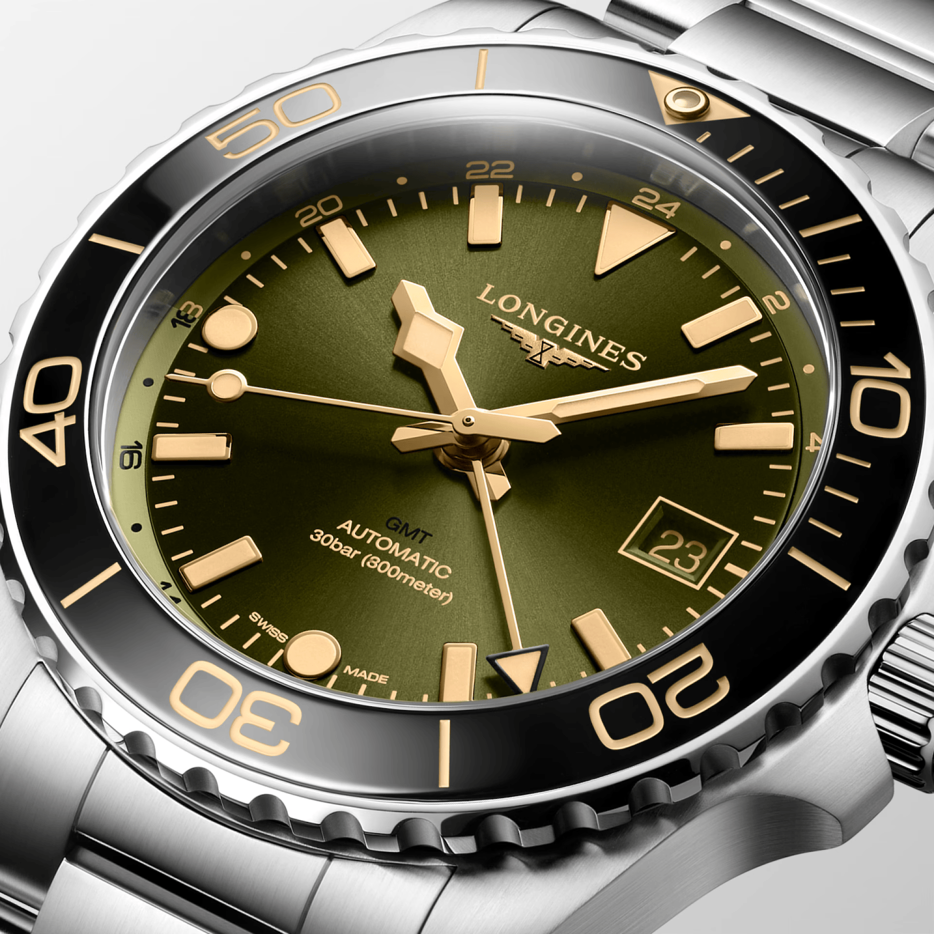 Longines Hydroconquest GMT Watch - L3.890.4.06.6