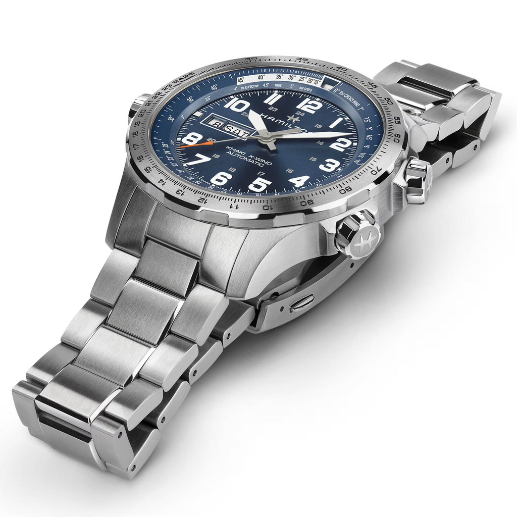 Relógio Hamilton Khaki Aviation X-Wind Day Date Automatico 45mm - H77765141