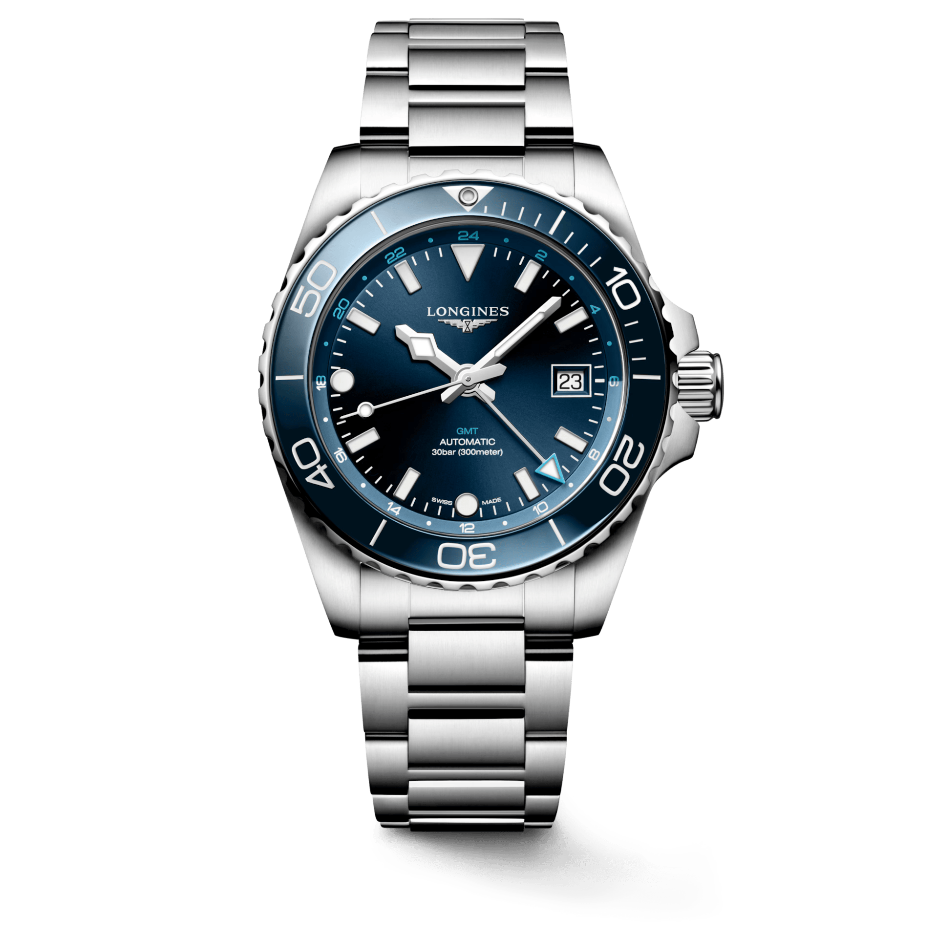 Relógio Longines Hydroconquest GTM - L3.890.4.96.6