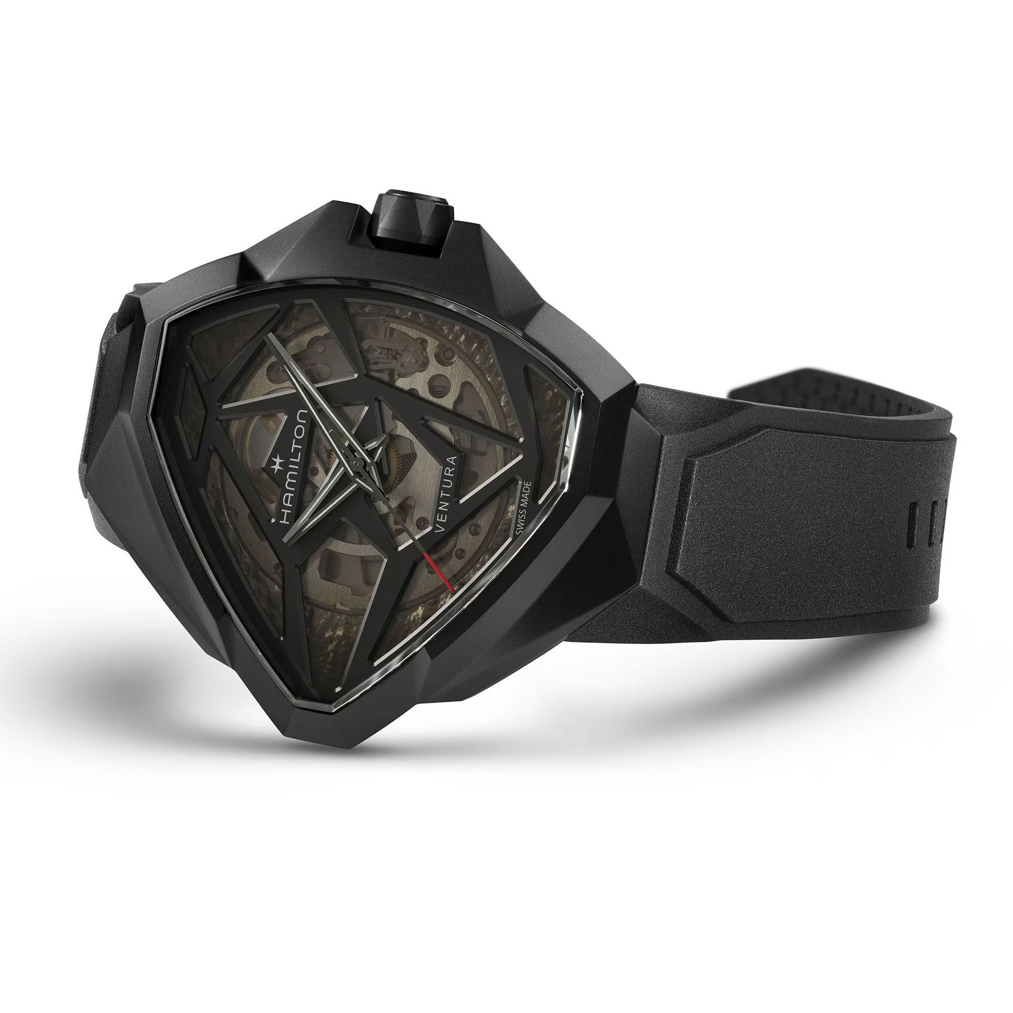 Relógio Hamilton Ventura Edge Skeleton 51mm x 47mm - H24645330