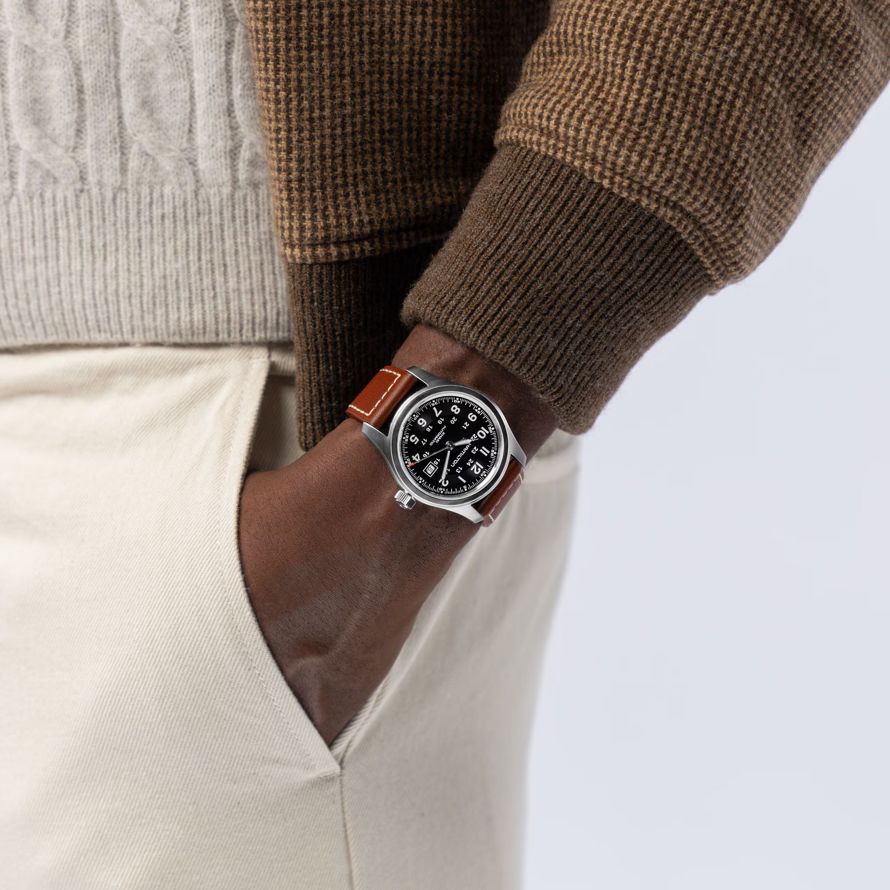 Relógio Hamilton Khaki Field 42mm - H70555533