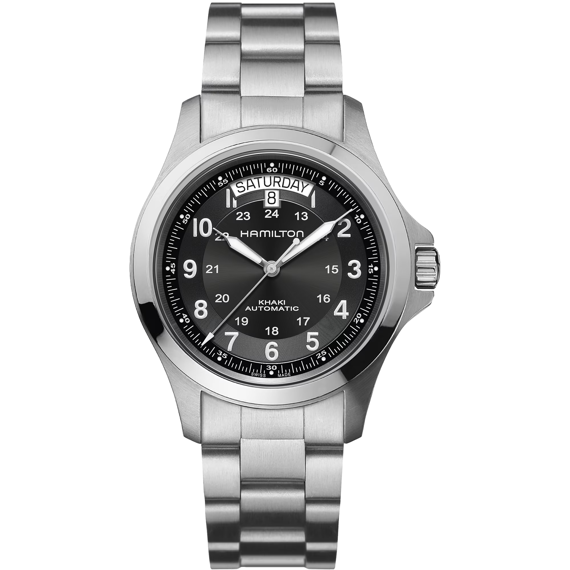 Relógio Hamilton Khaki Field King Automatico 40mm - H64455133