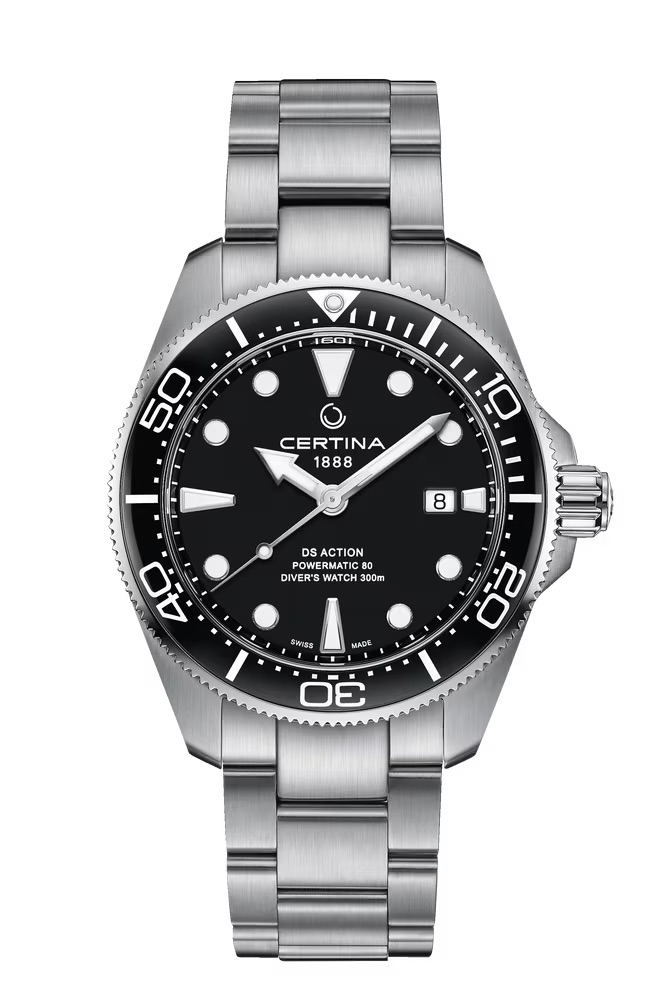 Relógio Certina DS Action Diver 43 mm Powermatic 80 - C032.607.11.051.00