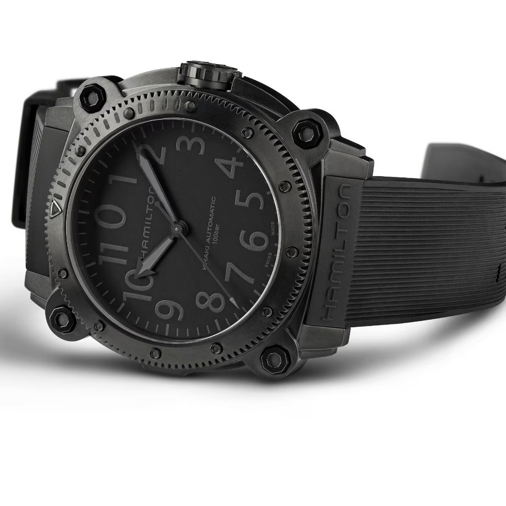 Relógio Hamilton Khaki Navy BeLOWZERO Auto Titanium 46mm - H78505330