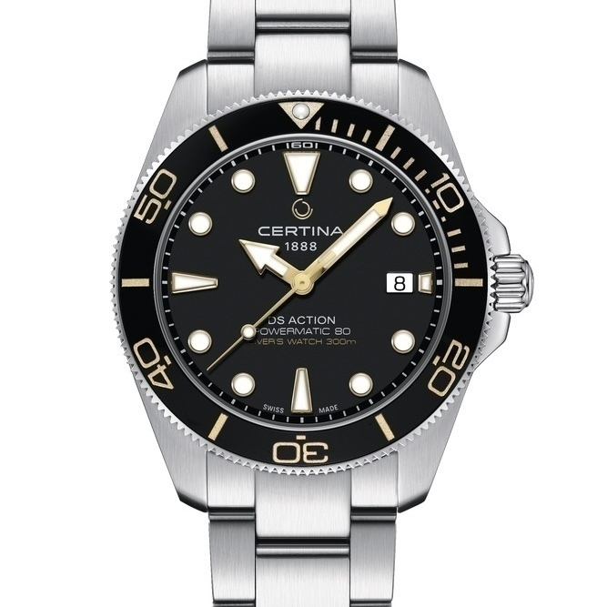 Certina DS Action Diver 40.5mm Powermatic 80 Watch - C048.407.11.051.01 Open box